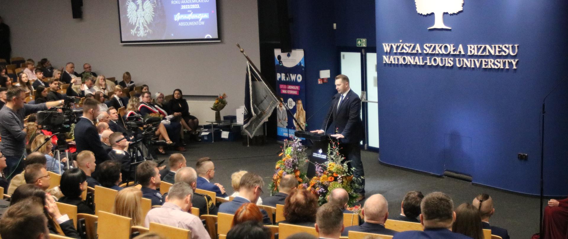 Inauguracja roku akademickiego w Wyższej Szkole Biznesu w Nowym Sączu