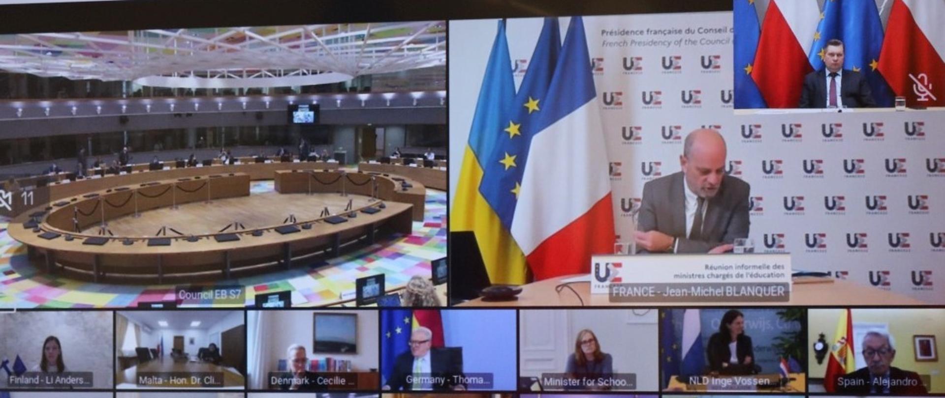 Spotkanie ministrów edukacji z państw członkowskich Unii Europejskiej