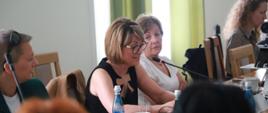 Na zdj. posiedzenie zespołu ds. bezpieczeństwa zdrowotnego kobiet.