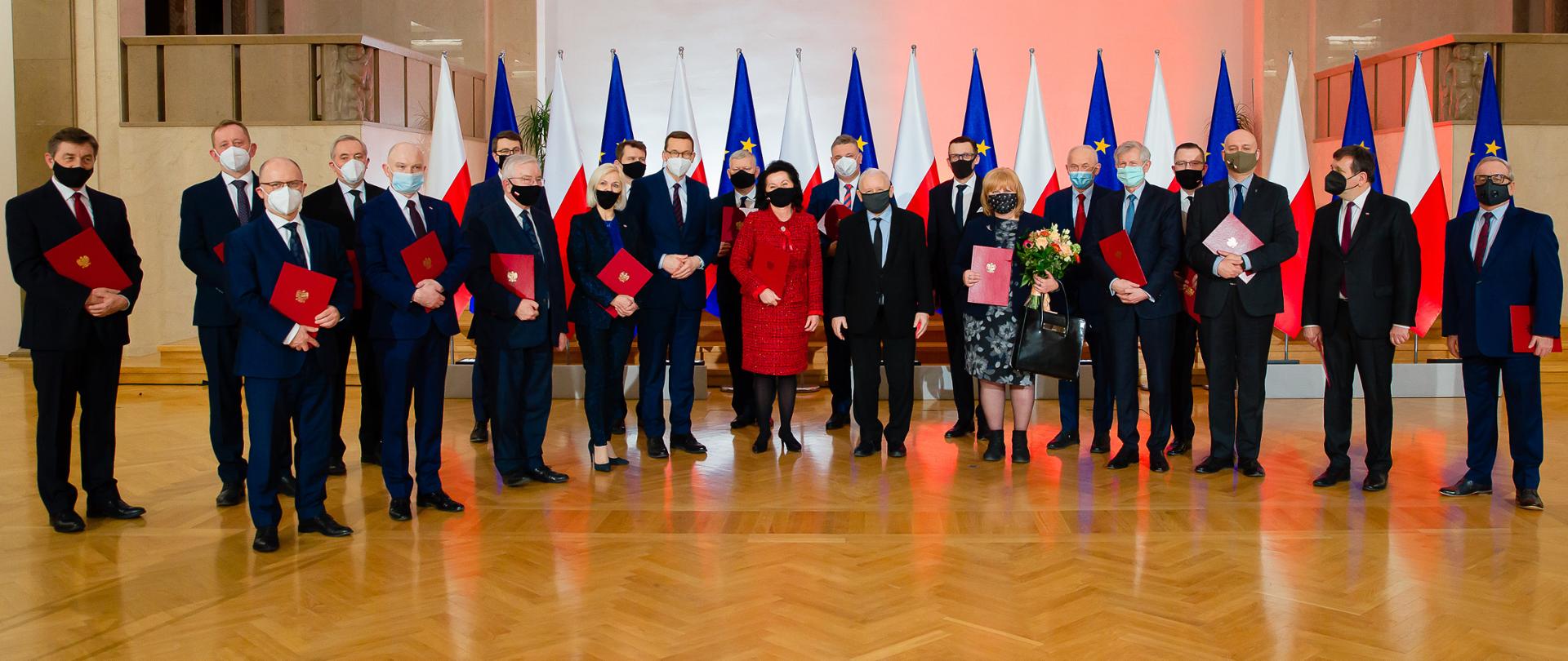 Wspólne zdjęcie z premierem Mateuszem Morawieckim.