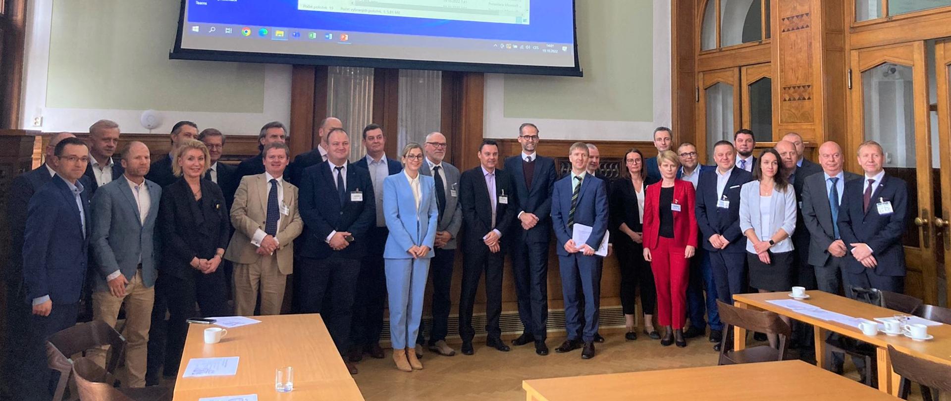 Wiceminister Adam Guibourgé-Czetwertyński na polsko-czeskim szczycie przemysłu jądrowego 