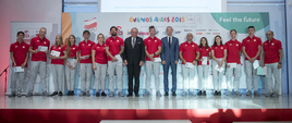 Wręczenie nominacji olimpijskich połączone ze ślubowaniem reprezentantów Polski na III Młodzieżowe Igrzyska Olimpijskie w Buenos Aires w Argentynie