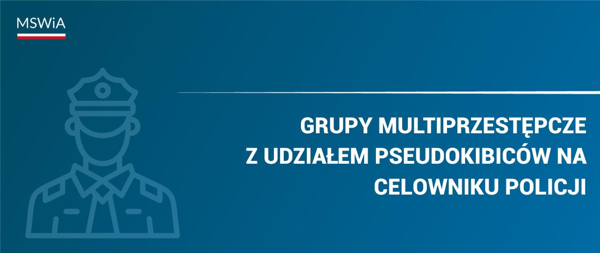 Grupy multiprzestępcze z udziałem pseudokibiców na celowniku Policji