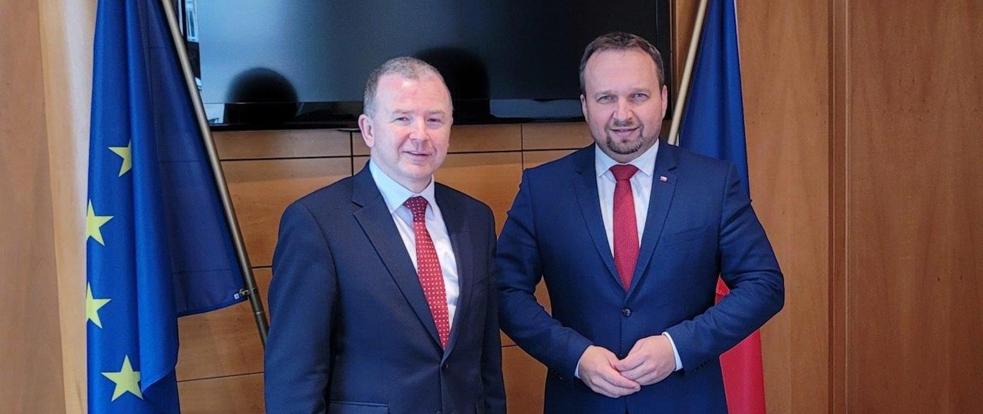 Spotkanie Ambasadora RP z wicepremierem Marianem Jurečką 