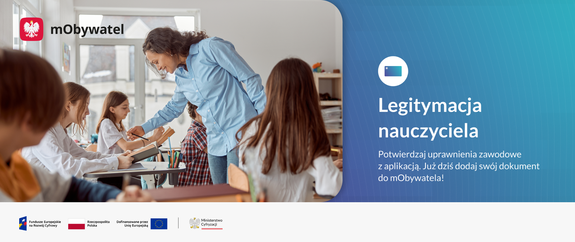 Legitymacja nauczyciela - mObywatel