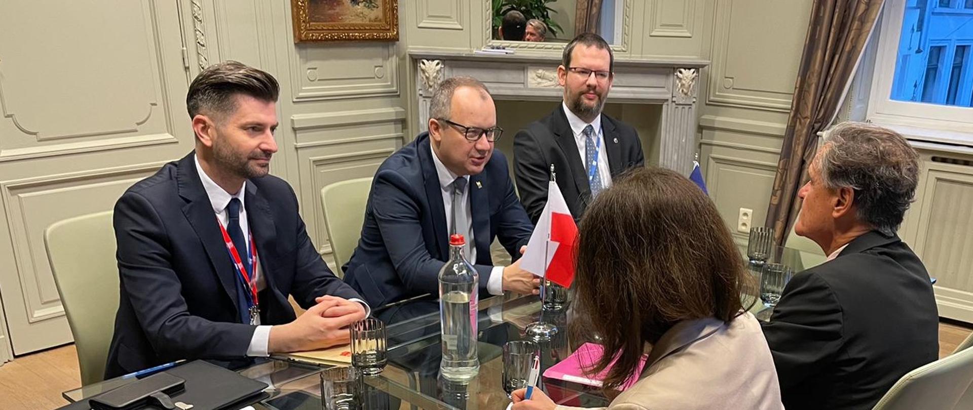 Minister Adam Bodnar i wiceminister Krzysztof Śmiszek