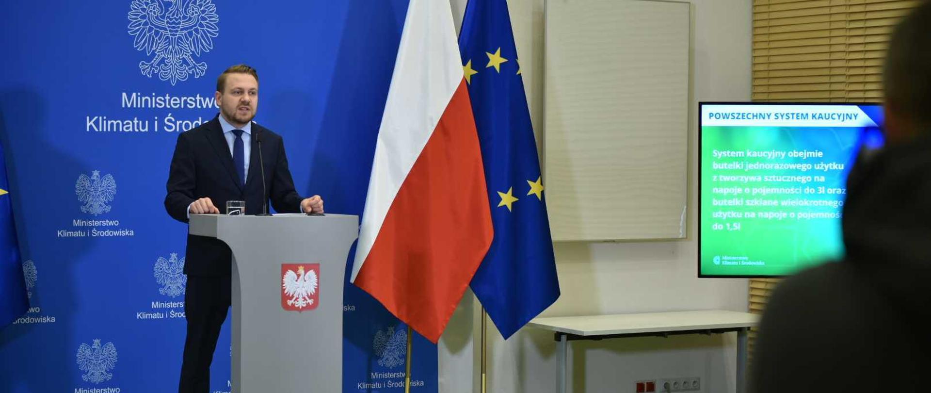 Wiceminister klimatu i środowiska Jacek Ozdoba
