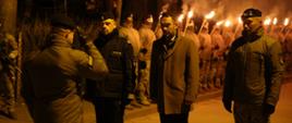 Uroczystość upamiętniająca policjantów poległych w 2003 r. podczas akcji w Magdalence