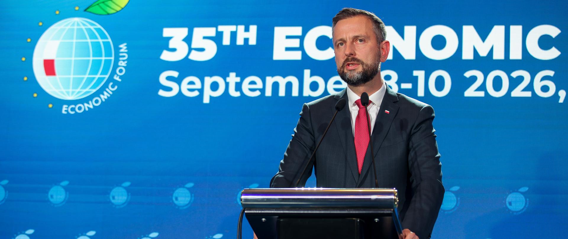Udział wicepremiera Władysława Kosiniak-Kamysza w XXXV Forum Ekonomicznym (8-10 września 2026 r) w Karpaczu