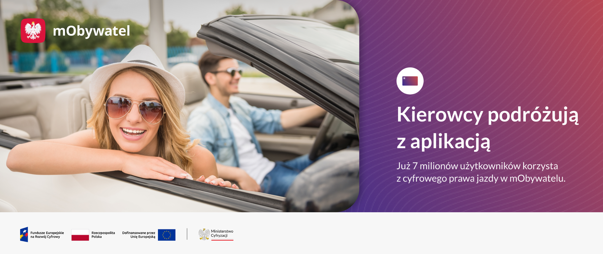 Już 7 milionów kierowców korzysta z mPrawa jazdy w mObywatelu 