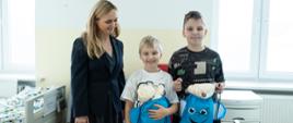 wizyta minister zdrowia Jolanty Sobierańskiej-Grendy 