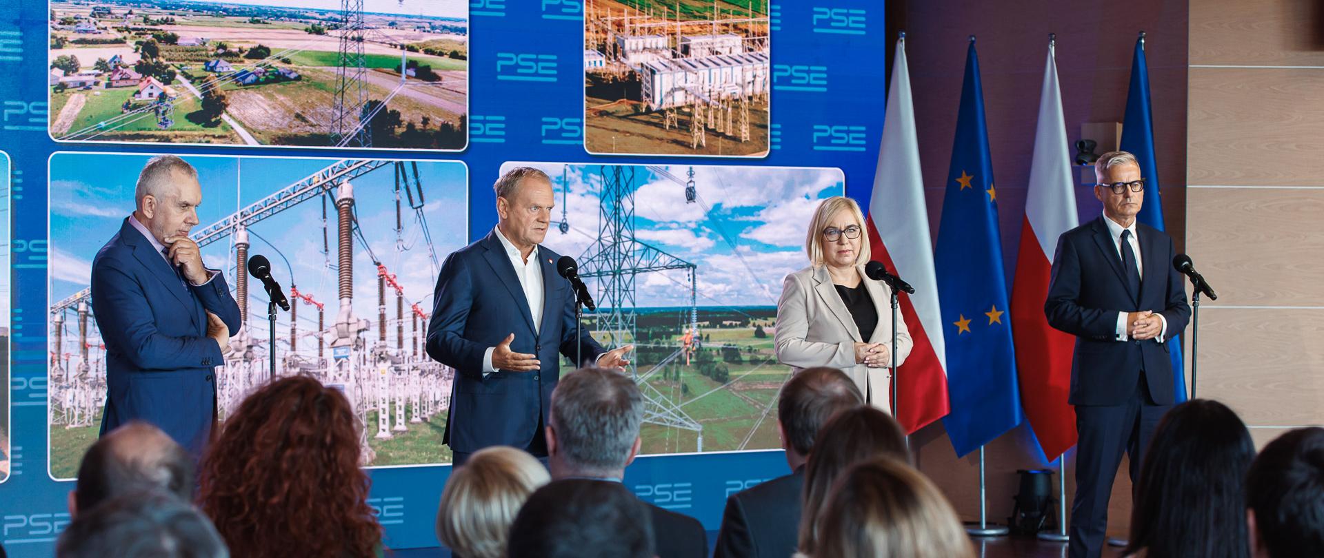 Konferencja prasowa w siedzibie Polskich Sieci Elektroenergetycznych