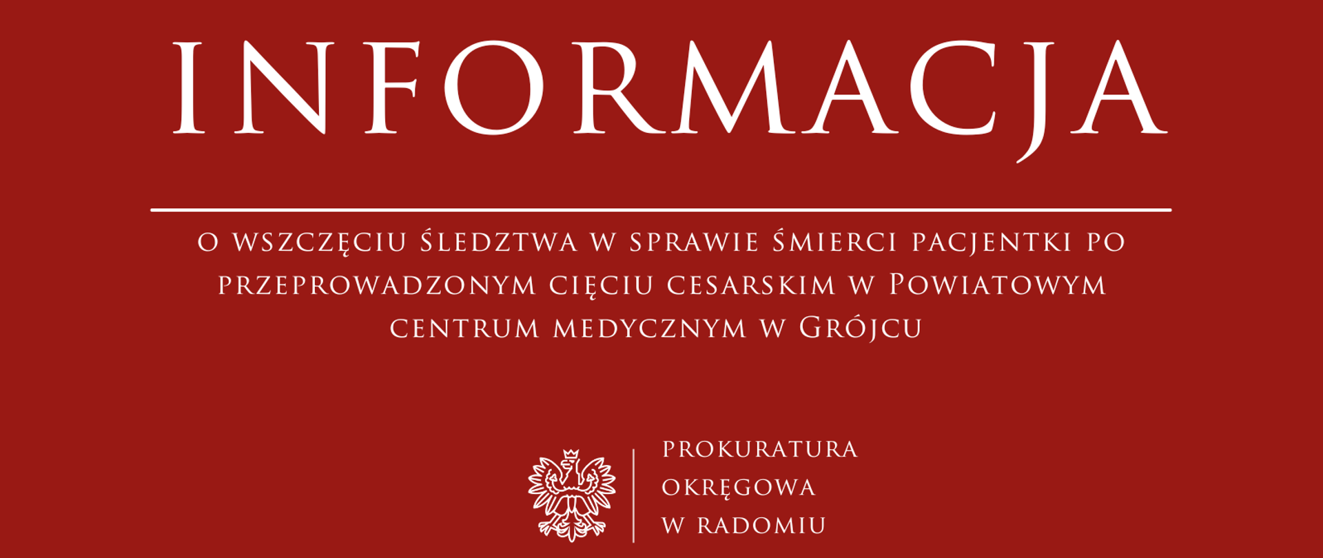 Zgon PCM Grójec
