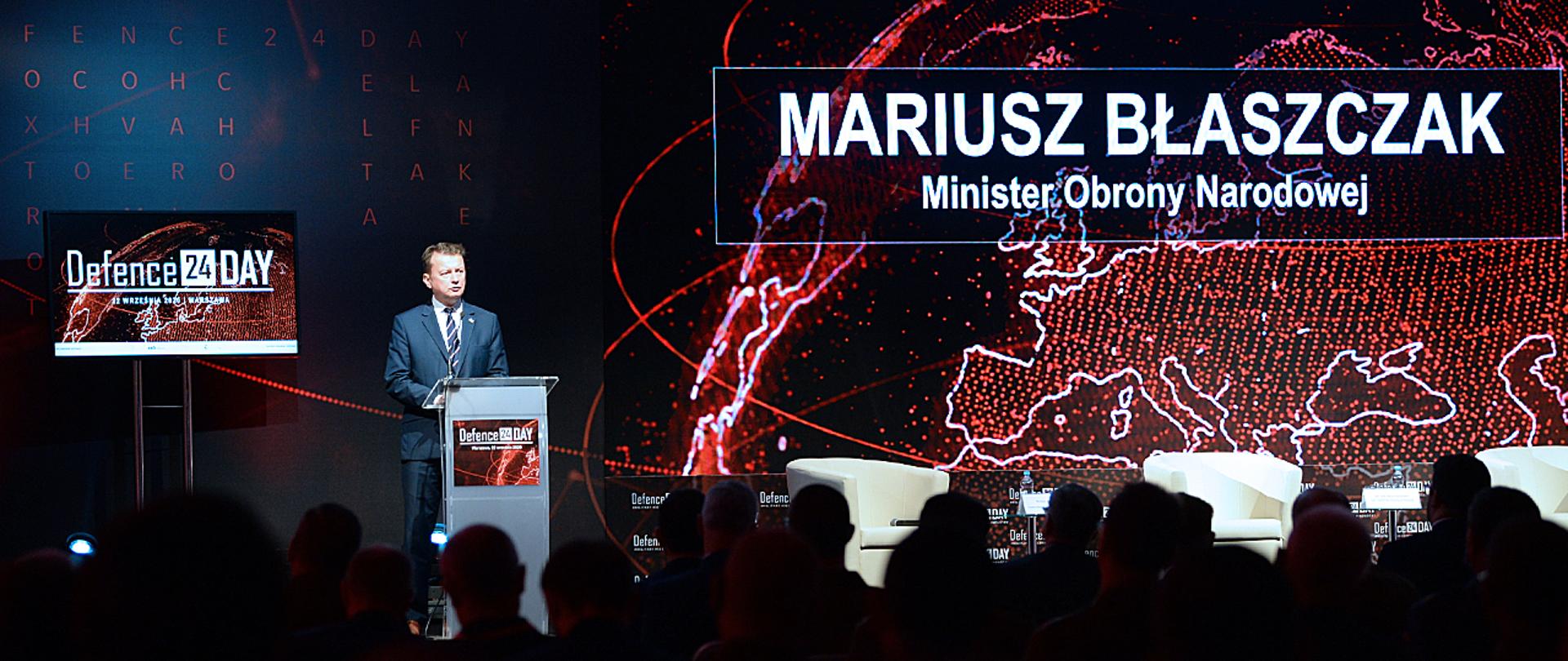 Minister na konferencji defence24