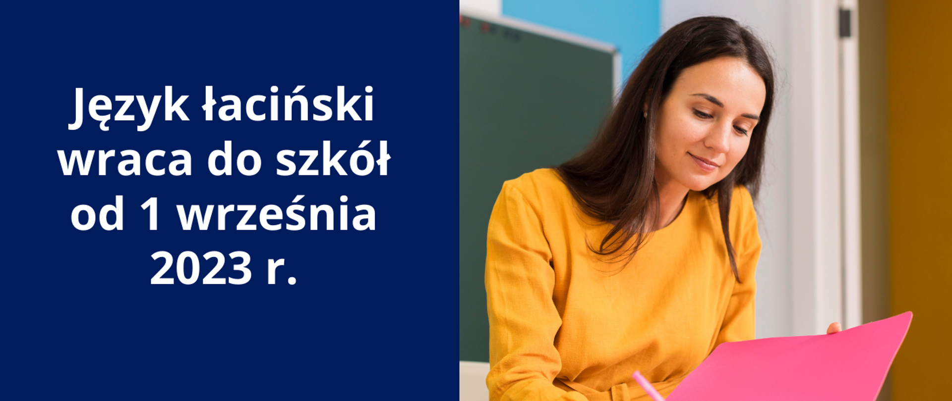 Język łaciński w szkołach od 1 września 2023 r.