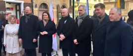 Odsłonięcie tablicy upamiętniającej Franciszka Skarynę 