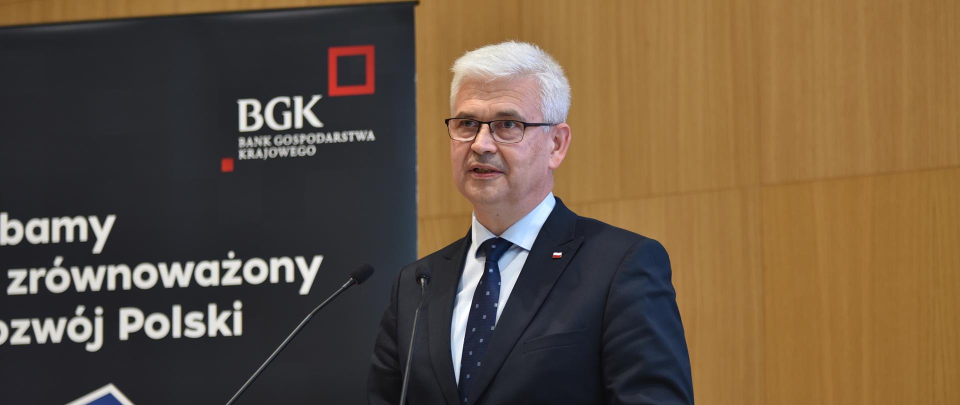 Wiceminister Ireneusz Zyska w Trakcie konferencji Hydrogen Conference 