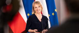 Zdjęcie z konferencji prasowej dotyczącej programu Moje Zdrowie – konsultant krajowa w dziedzinie medycyny rodzinnej prof. Agnieszka Mastalerz-Migas.