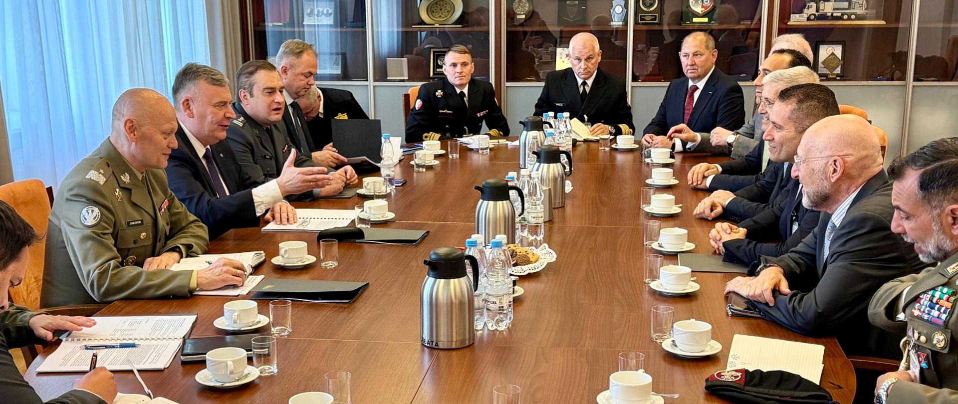 Spotkanie ministra Bejdy z delegacją z włoch