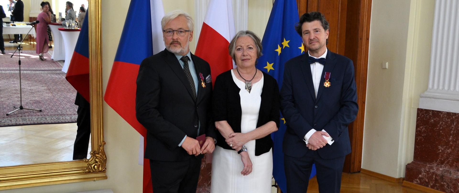 Roman Baron i Roman Madecki odznaczeni Złotym Krzyżem Zasługi