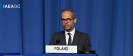 Wiceminister Adam Guibourgé-Czetwertyński na 67. konferencji generalnej Międzynarodowej Agencji Energii Atomowej