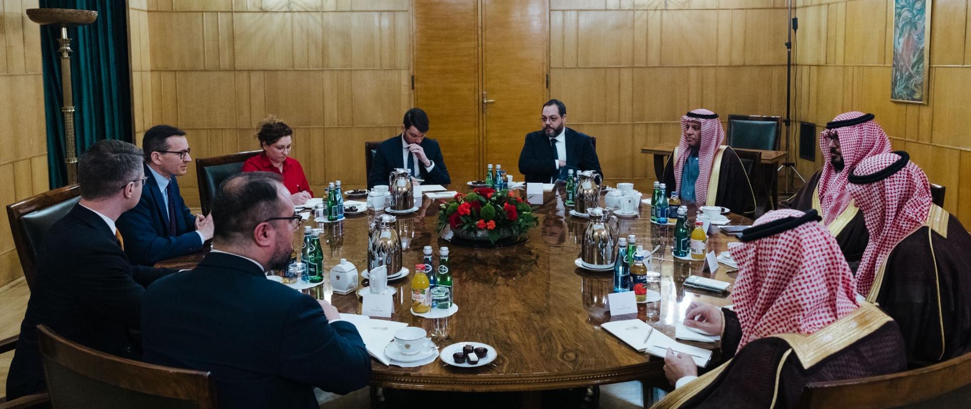 Premier spotkał się z Ministrem Gospodarki i Planowania Królestwa Arabii Saudyjskiej