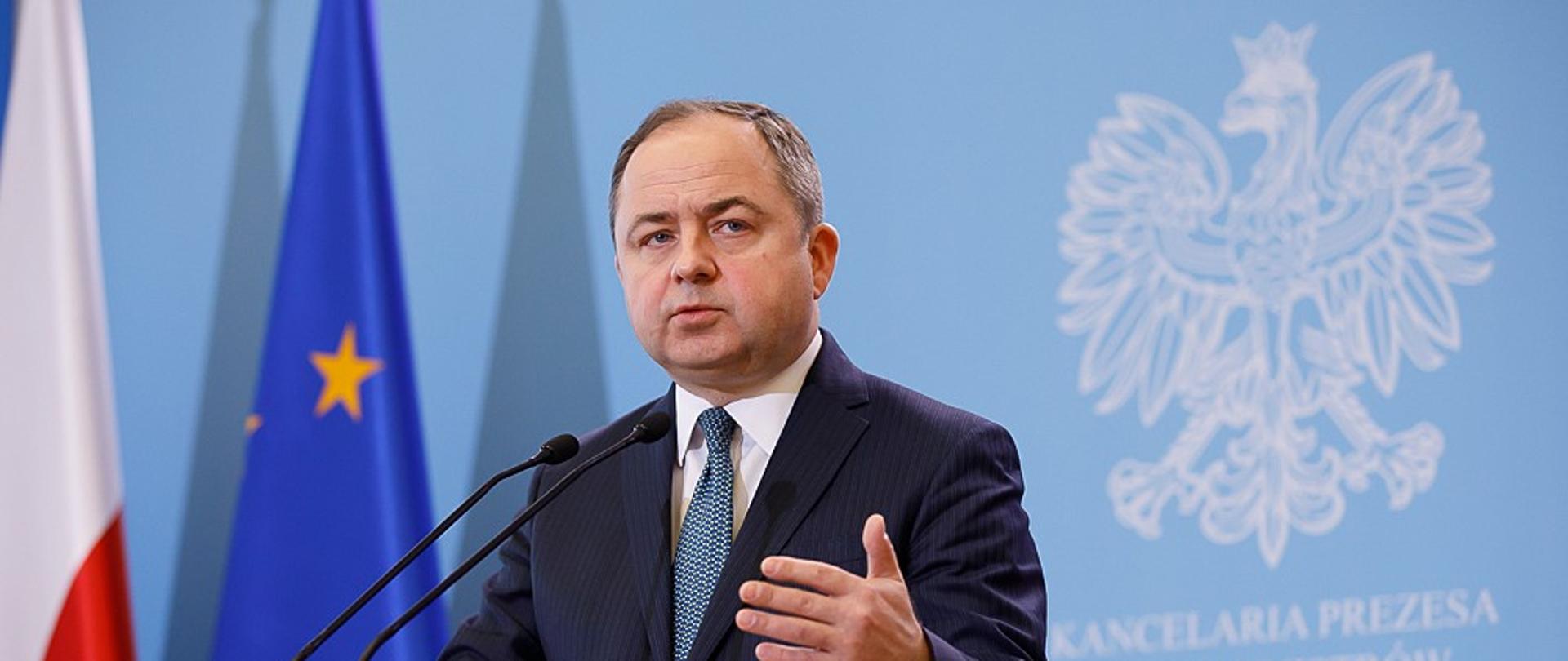 Minister Konrad Szymański.