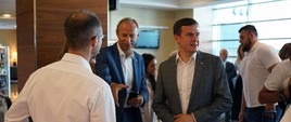 Powitanie polskich lekkoatletów - uczestników ME Berlin 2018 Ministrowie w kuluarach