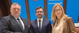 Uczestnicy posiedzenia, z lewej strony Generalny Inspektor Informacji Finansowej Jarosław Żółtowski.