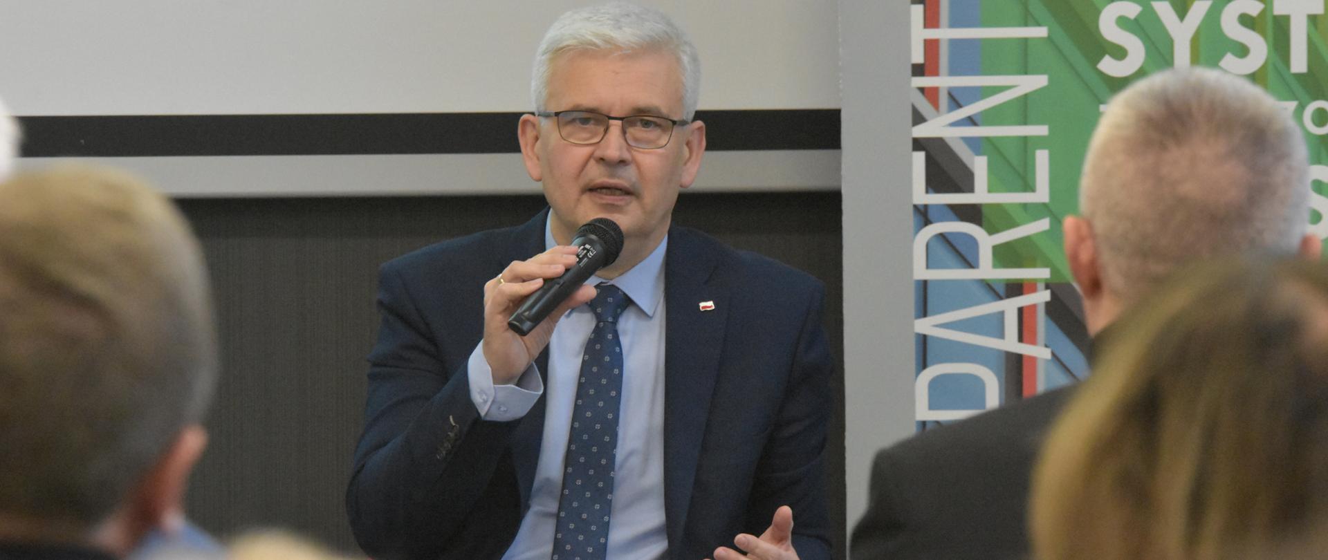 wiceminister Ireneusz Zyska uczestniczy w konferencji Biogaz i biometan w polskiej transformacji energetyczno-gazowej