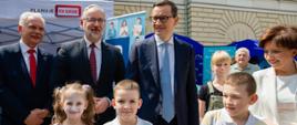 Premier Mateusz Morawiecki podczas konferencji prasowej „Zdrowie rodzin”