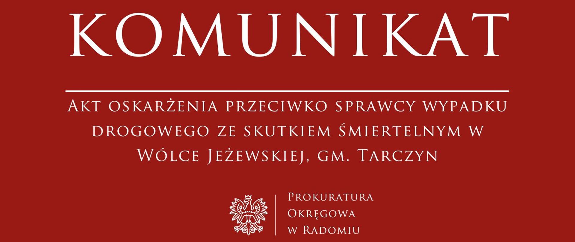 Wypadek - Tarczyn