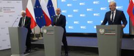 Min. Adam Niedzielski, RPP Bartłomiej Chmielowiec, prof. Krzysztof Czajkowski