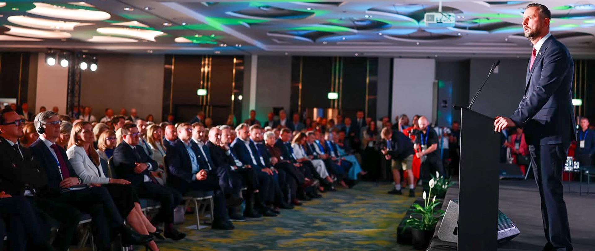 8 czerwca 2026 r. w Świnoujściu wicepremier - minister obrony narodowej Władysław Kosiniak-Kamysz wziął udział w Konferencji PSEW 2026. Fot. Krzysztof Niedziela/MON