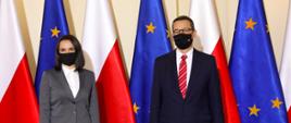 Premier ze Swiatłaną Cichanouską.