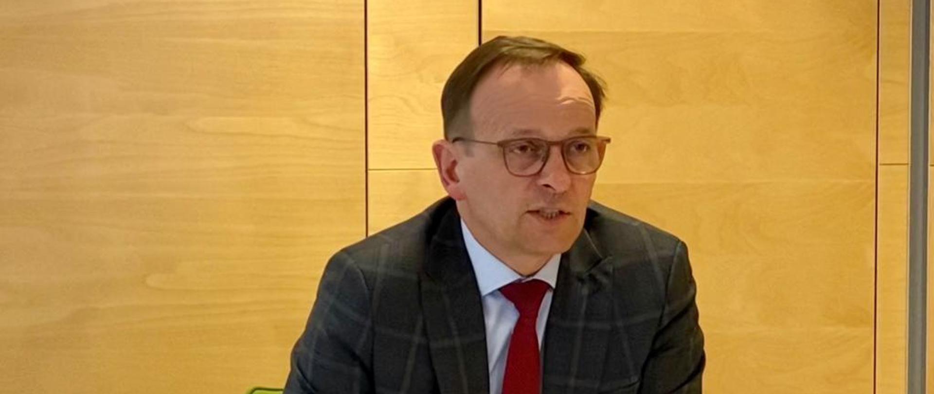 Wiceminister Edward Siarka na spotkaniu z wiceministrem rolnictwa i leśnictwa Finlandii