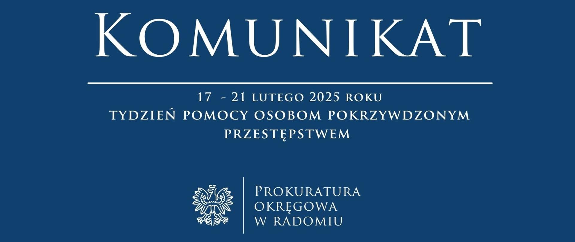 komunikat