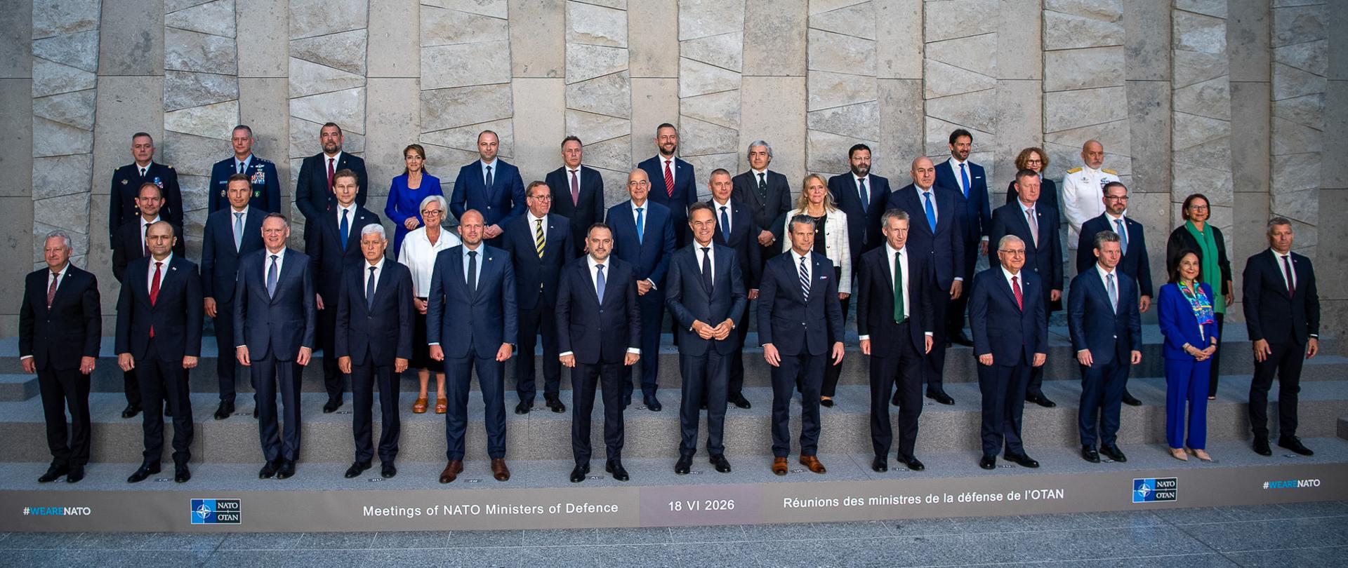 18 czerwca 2026 r., wicepremier - minister obrony narodowej Władysław Kosiniak-Kamysz wziął udział w spotkaniu ministrów obrony NATO w Brukseli oraz wydarzeniach towarzyszących. Fot. plut. Wojciech Król/MON