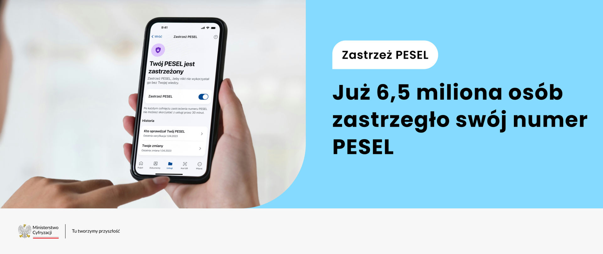 Już 6,5 miliona osób zastrzegło swój numer PESEL