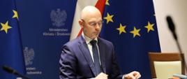 Minister klimatu i środowiska podczas debaty „Diplomacy can deliver: Europe in the fight against climate change”