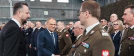 Udział Premiera Donalda Tuska w spotkaniu Wielkanocnym z żołnierzami