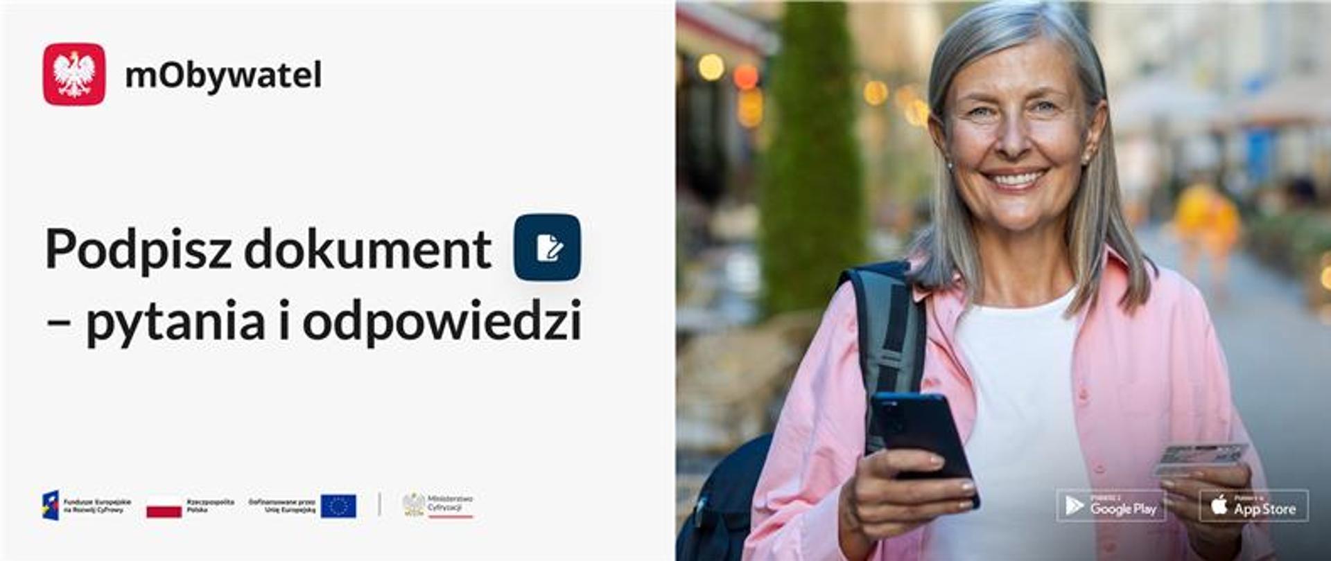 Podpisz dokument w mObywatelu pytania i odpowiedzi
