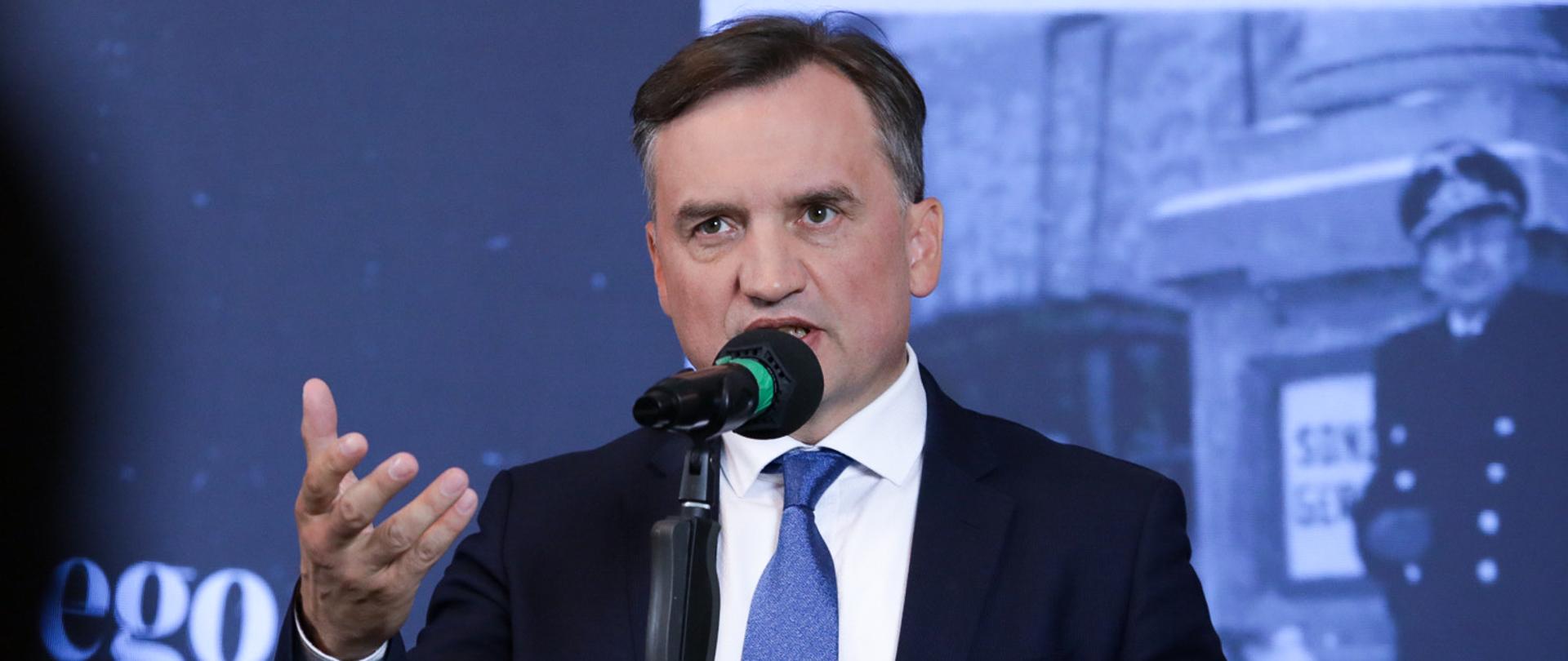 Minister Zbigniew Ziobro