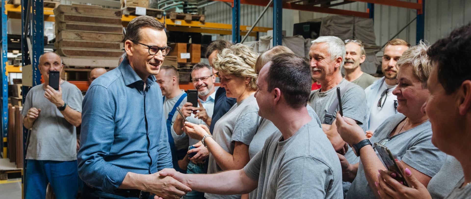 Spotkanie z pracownikami firmy Diora.
