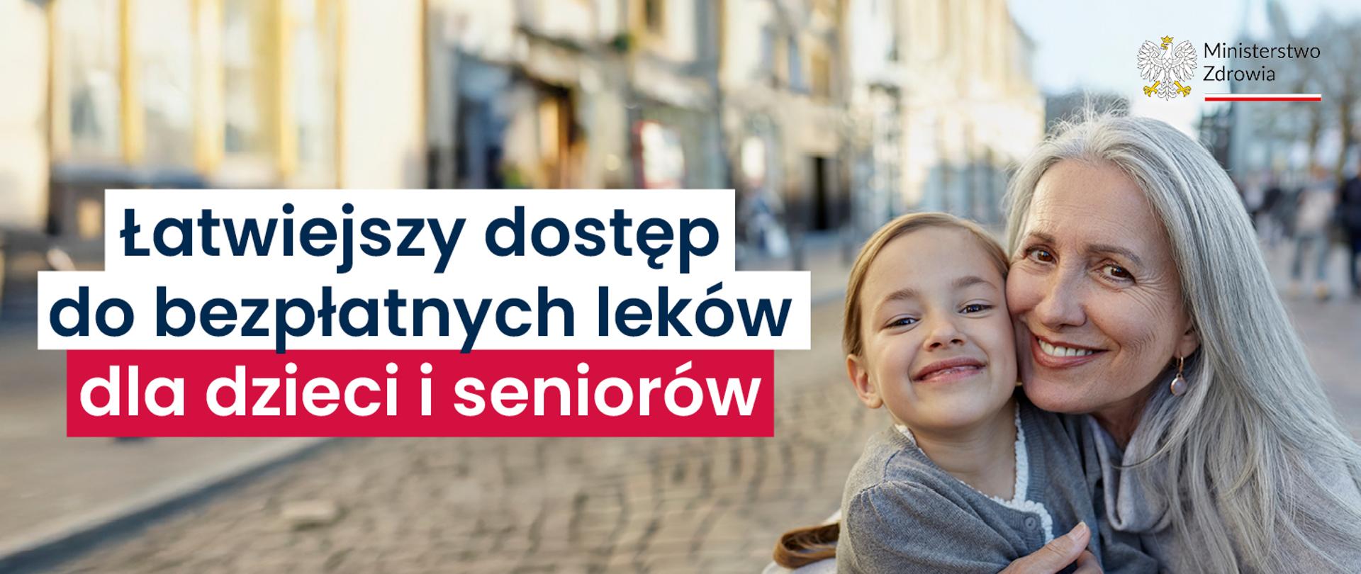 Łatwiejszy dostęp do bezpłatnych leków dla dzieci i seniorów