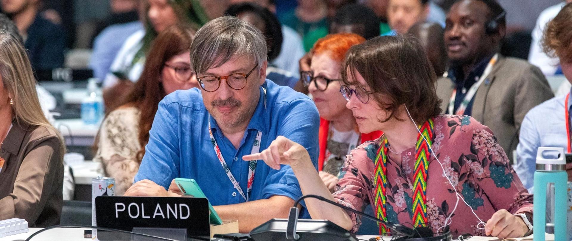 Krzysztof Bolesta podczas COP 30 w 2025 r.