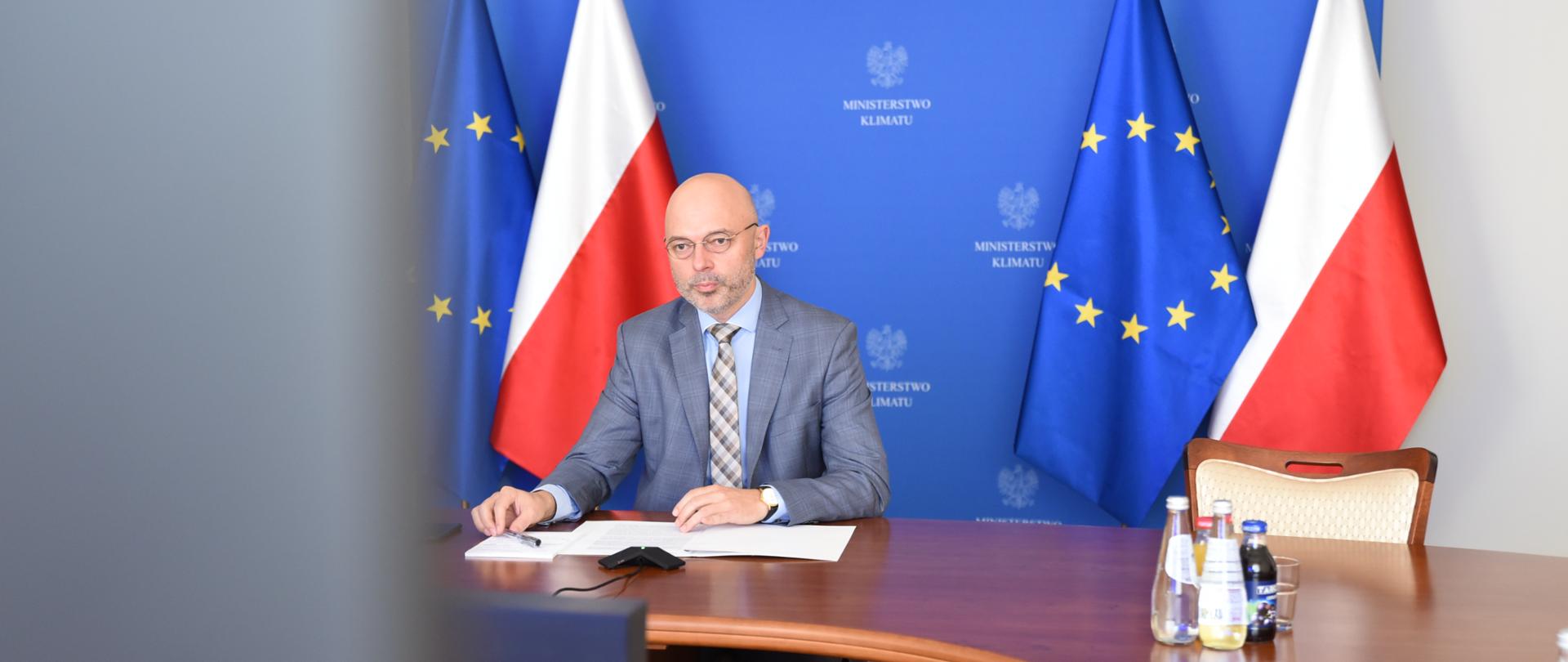 Minister klimatu Michał Kurtyka