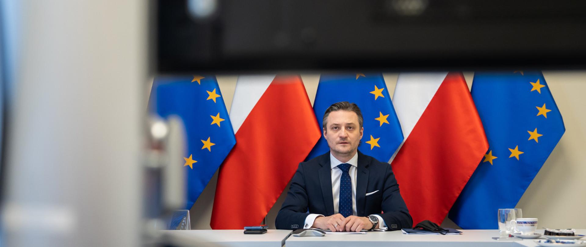 Wiceminister Bartosz Grodecki