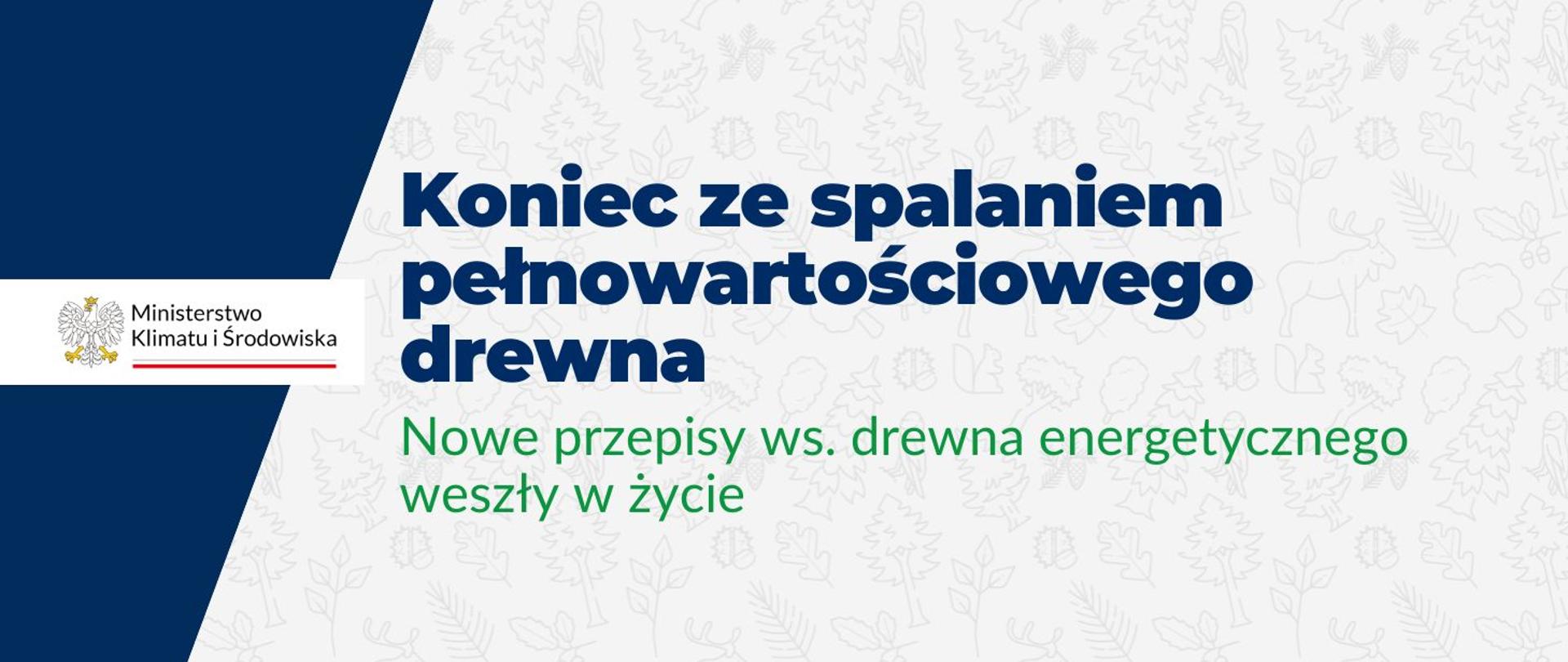 Koniec ze spalaniem pełnowartościowego drewna – nowe przepisy ws. drewna energetycznego weszły w życie