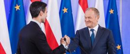Spotkanie Premiera Donalda Tuska z Premierem Królestwa Niderlandów Robem Jettenem